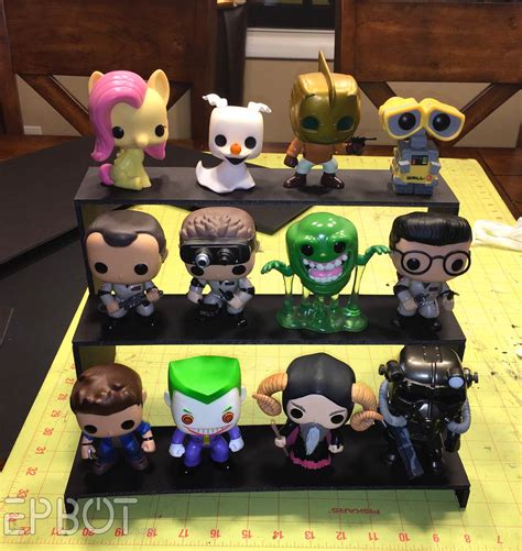 Monster to life at the diy pop! EPBOT: Quick Craft: Make A POP Figure Display Shelf From Foam Board!