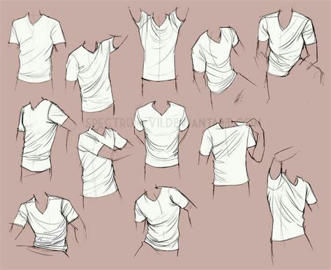 Image result for shirt collar drawing reference drawing. Shirts, positions, T-shirt; How to Draw Manga/Anime ...