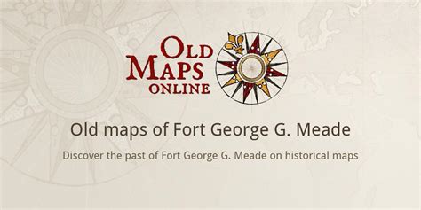 Old Maps Of Fort Meade