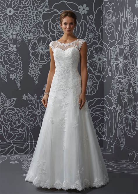 Romantica Romantica Top Wedding Dresses A Line Wedding Dress With