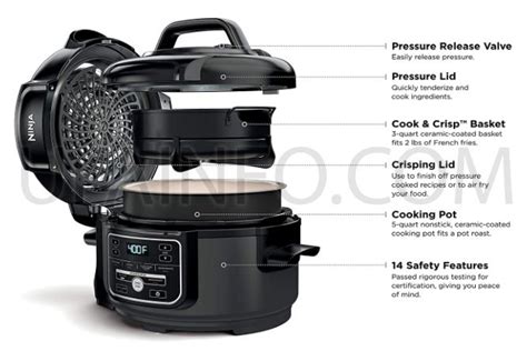 With ninja's exclusive tendercrisp technology, pressure cook tender meals up to 70% faster than traditional cooking methods*, then crisp to give your food a perfect golden finish. Pressure cooker Ninja Foodi OP300. Manual. Review.