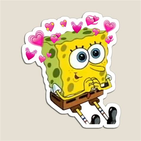 Wholesome Spongebob Meme Magnet For Sale By Reese1100 Redbubble