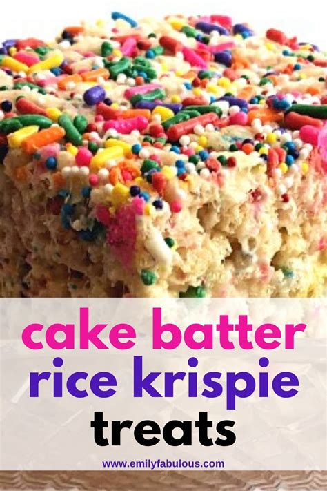 If You Love Rice Krispy Treats And You Love To Lick The Spoon When You