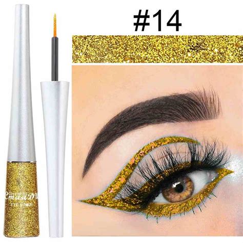 Cmaadu Golden Glitter Eyeliner 14
