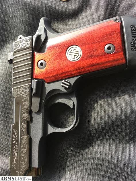 Armslist For Sale Sig Sauer P238 Rosewoodengraved