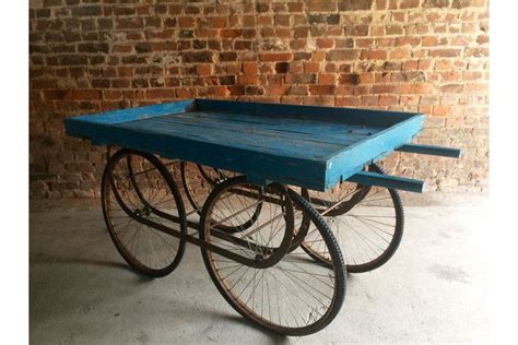 Stunning Antique Indian Market Cart Market Cart Hand Cart Stall