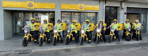 Correos Estrena Dos Nuevas Motos El Ctricas Ciberseguras En Su Unidad