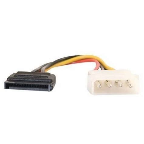 4 Pin Molex Male To 15 Pin Sata Female Power Cable For Sata Pack Of