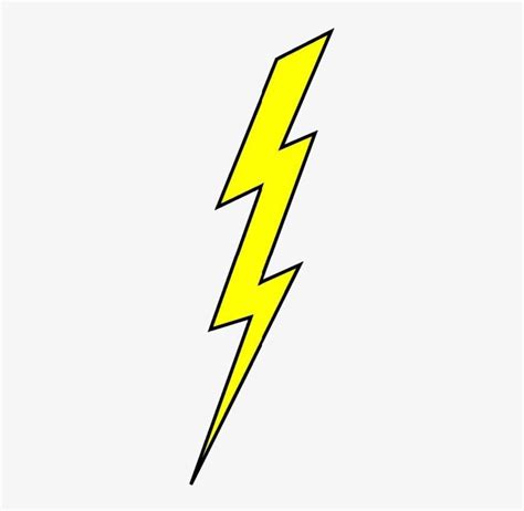 An Error Occurred Lightning Bolt Png Long Cartoon Lightning Bolt