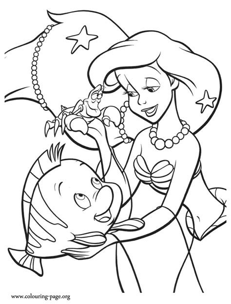 Flounder Coloring Page Coloring Home