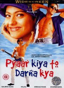 Jab pyaar kiya to darna kya. Venta de películas indias - peliculahindu@hotmail.com ...