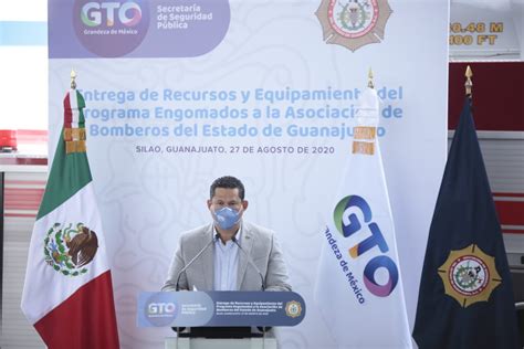 Entregan Más Apoyos A Los Cuerpos De Bomberos De Guanajuato