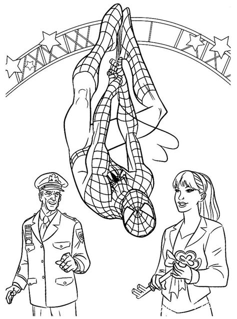 Spiderman Coloring Pages Comics For 5 Years Kids Handcraftguide