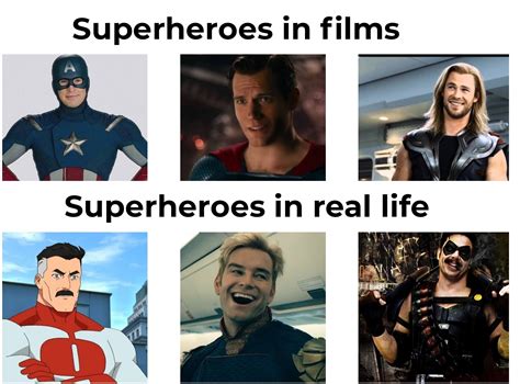 If Superheroes Were Real They Would Be Similar Like This Rmemes