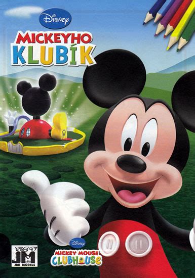 Kniha Mickeyho Klubík Omalovánky A5 Neuveden Knizniklubcz