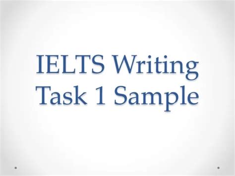 Ielts Academic Writing Task Model Answers Picclick