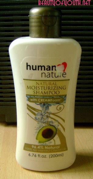 Human Nature Natural Moisturizing Shampoo Beauty Of Youth