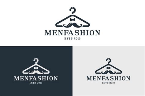 Men Fashion Logo Fashion Logo Logo Templates Freelance Graphic Design