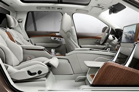 Volvo Xc90 Back Seat Gets Vip Treatment With Lounge Console Concept