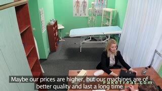 Blonde Saleswoman Fucked In Fake Hospital ZenPorn Com
