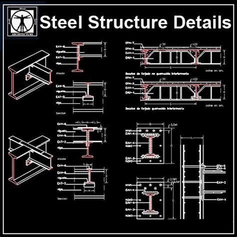 Free Steel Structure Details 5 Tasarım