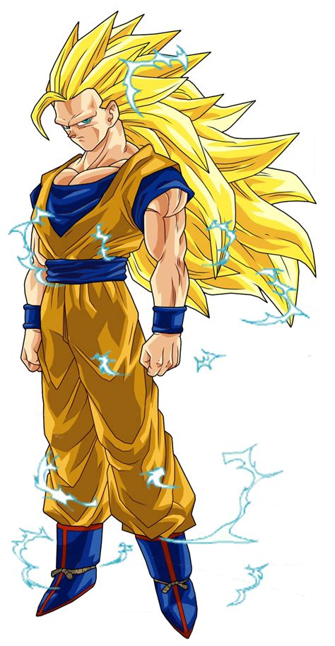 Imagem Goku Ssj3png Wiki The King Of Cartoons Fandom Powered By