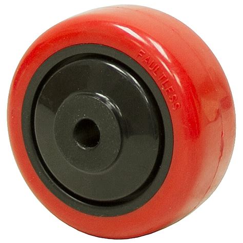Red Polyurethane Wheel Model Allythane Rs 500 Piece Ally