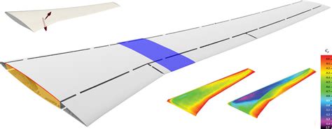 Wing Design Model Problem Rendering Of The Full Wing Model Is Shown