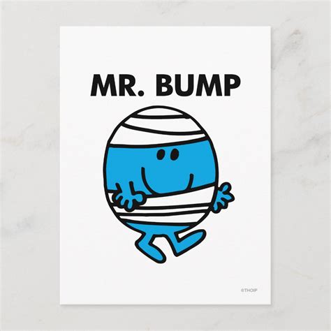 Mr Bump Classic 1 Postcard Zazzle