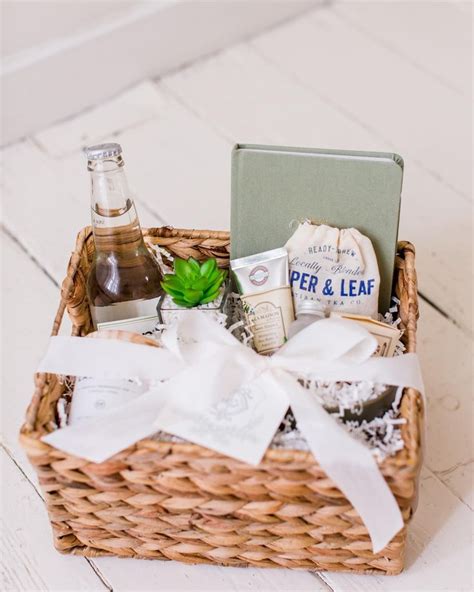 I Love The Idea Of Welcome Baskets For Wedding Guests Especially When