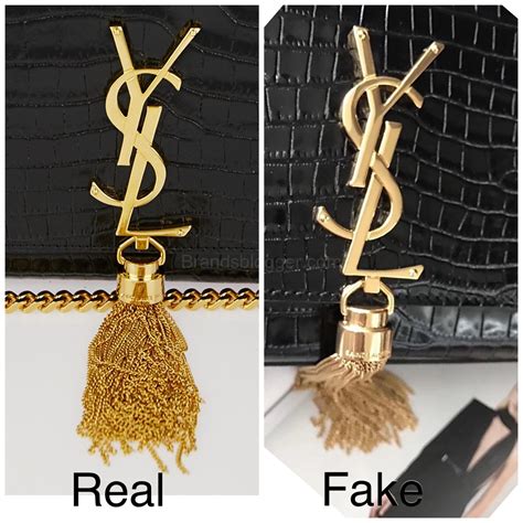 How To Spot Fake Saint Laurent Kate Crocodile Embossed Bag Brands Blogger