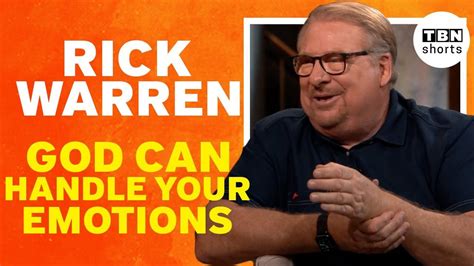 Rick Warren Emotions Feelings Encouragement Self How Are You
