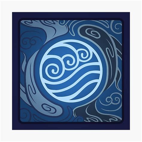 Water Tribe Embleminsignia Photographic Print For Sale By Jentredicho Redbubble