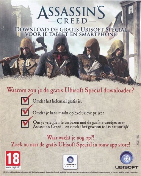 Assassin S Creed Unity 2014 Box Cover Art MobyGames