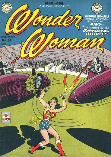 Marooned Science Fiction And Fantasy Books On Mars 1940s Dc Comic Wonder Womans Amazing