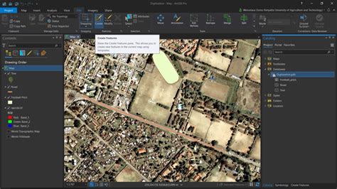 Digitization In Arcgis Pro ~ Creating Points Lines And Polygon In