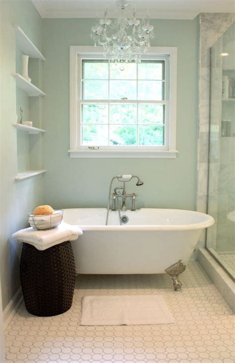 Fixer upper debut 4 the best light and airy gray paint color: Cast Iron Tub - Traditional - bathroom - Sherwin Williams ...
