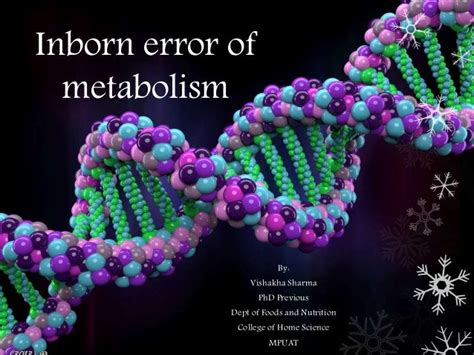 inborn error of metabolism