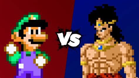Mugen Battle Power Star Luigi Vs Broly Youtube