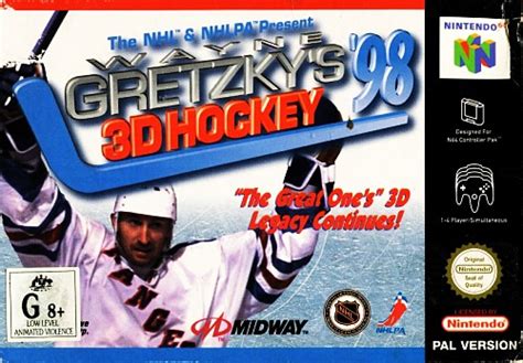 Play Wayne Gretzkys 3d Hockey 98 Online Free N64 Nintendo 64