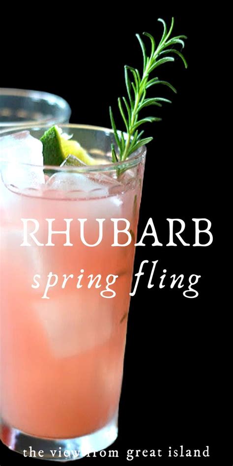 16 Refreshing Rhubarb Cocktails To Drink This Weekend Artofit