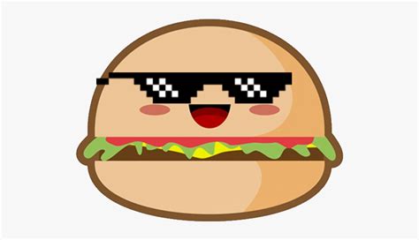 Burger Emoji Png Kawaii Burger Png Free Transparent Clipart