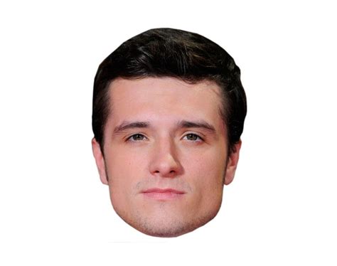 Josh Hutcherson Vip Celebrity Cardboard Cutout Face Mask