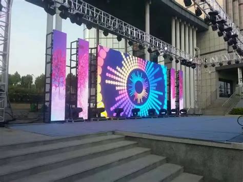 Stage Rental Outdoor Led Display P4 81 High Brightness Outdoor P4 81 Led Screen 250 250mm Die