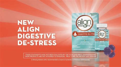 Align Probiotics Digestive De Stress Tv Commercial Probiotic With