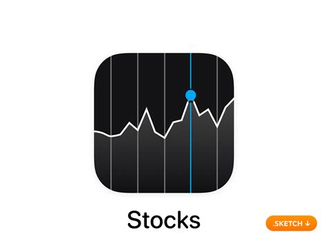 Apple Stocks App Icon By Around Sketch On Dribbble