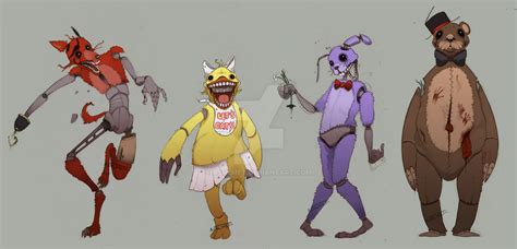 Five Nights At Freddy S By Ashlmet On DeviantArt