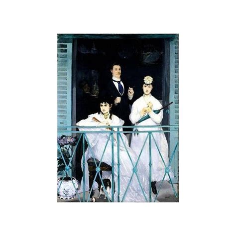 Tableau Le Balcon Oil On Canvas Eduard Manet