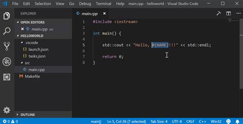 Visual Studio Code Templates