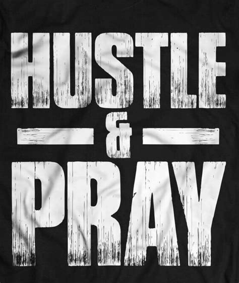 hustle and pray men s t shirt religious fashion t shirt etsy